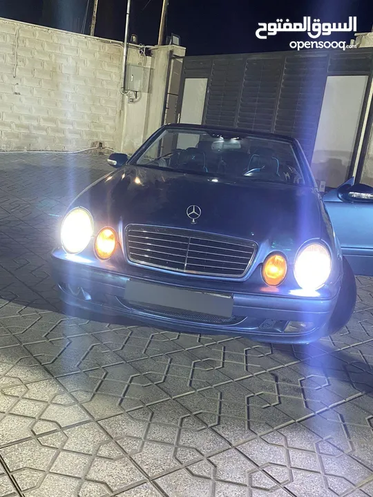 مرسيدس CLK 230 كشف لون مميز ووحيد 2000