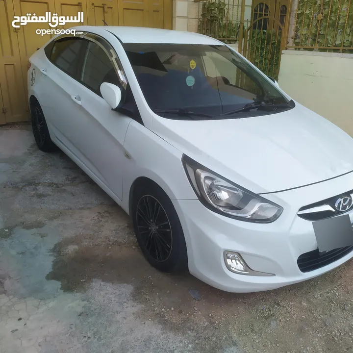 هيونداي اكسنت ديزل أوتوماتيك 2014