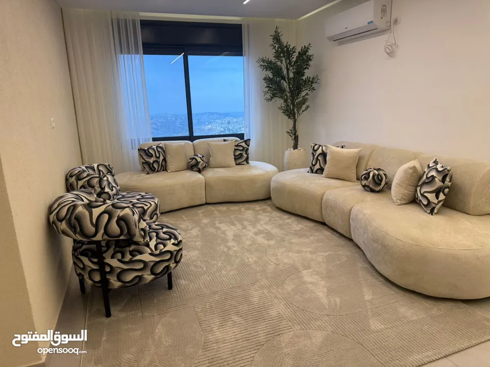 طقم كنب صالون جديد