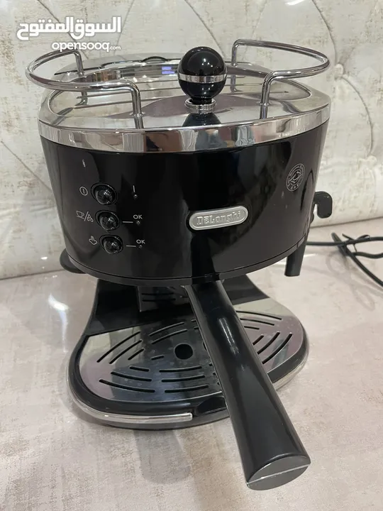 Espresso and cappuccino coffee maker  آلة صنع القهوة المنزلية