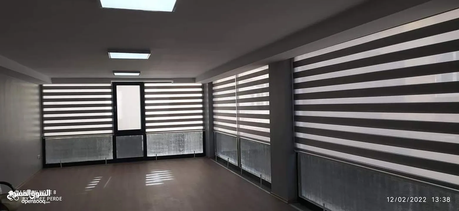 ستائر وبرادي زيبرا ورول منشا تركي