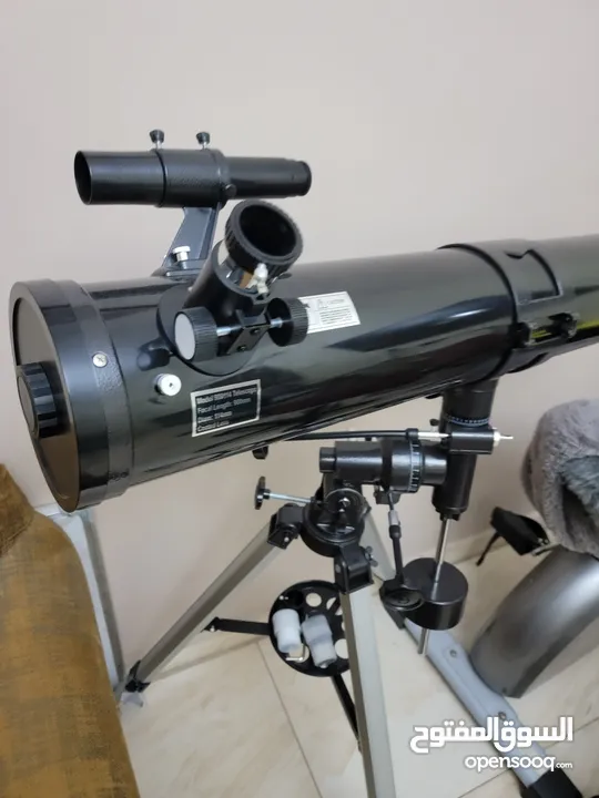 تلسكوب غير مستعمل موديل 900114  diam 114 mm coated lens