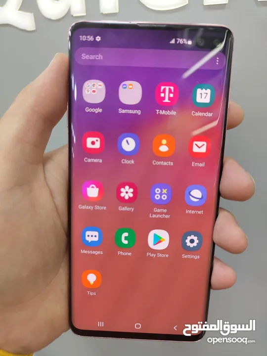 SAMSUNG S10 PLUS ( 128GB ) / RAM 8 USED /// سامسونج اس 10 بلس ذاكرة 128 رام 8 مستعمل وكاله