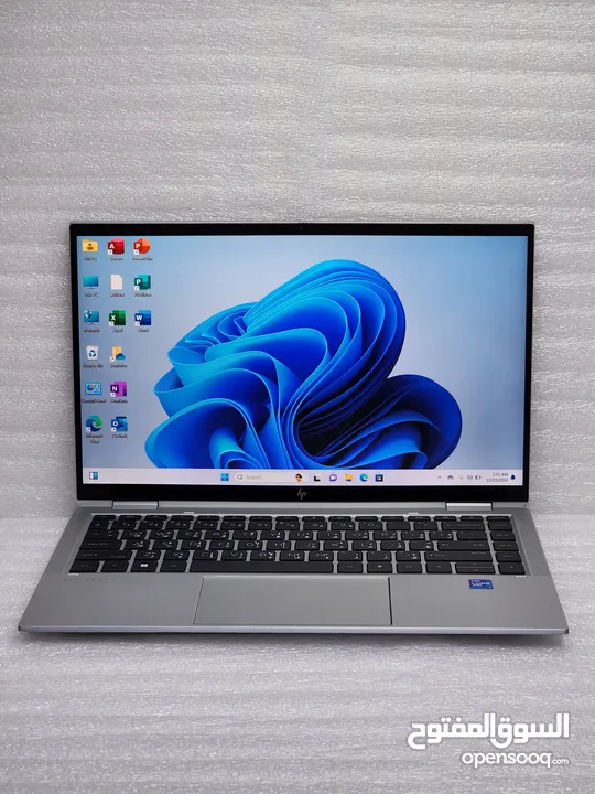 جهاز HP Diamond Cut Shape i7 الجيل الحادي عشر 16 جيجا رام 512 جيجا اس اس دي تاتش/360 فقط 220 ريال