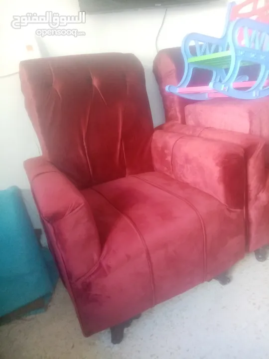 طقم كنب بحال الوكاله سبع مقاعد للبيع بسعر مناسب