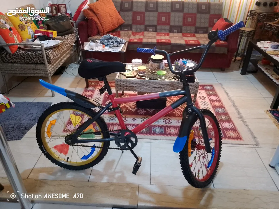 بسكليت BMX اصلي قياس 20  انش بريك رجل بحاله ممتازه بسعر مناسب