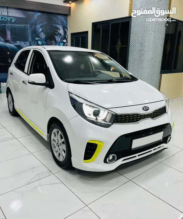 Kia Morning Gt 2020 fulll+ لحق سعر حرق كاش يشمل ترخيص وتامين فلل إضافات طلاء الشركة أضوية ليد وزنون