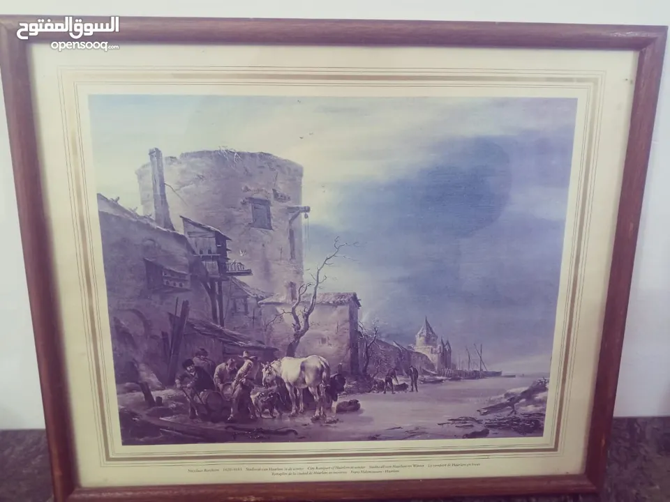 براويز تطريز ورسم زيتي  بسعر مغري