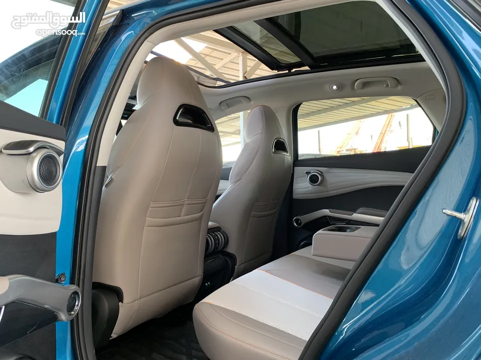 BYD YUAN PLUS 2023 بي واي ديه ايوان بلص فل الفل بنوراما عداد 5 الف كيلو بحاله الزيرو