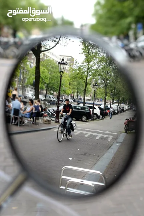 مرايا جانبية قابلة للتعديل تايواني للدراجات الهوائية Handlebar adjustable bicycle mirrors
