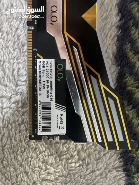 32g ram 3000mhz RGB dd4r