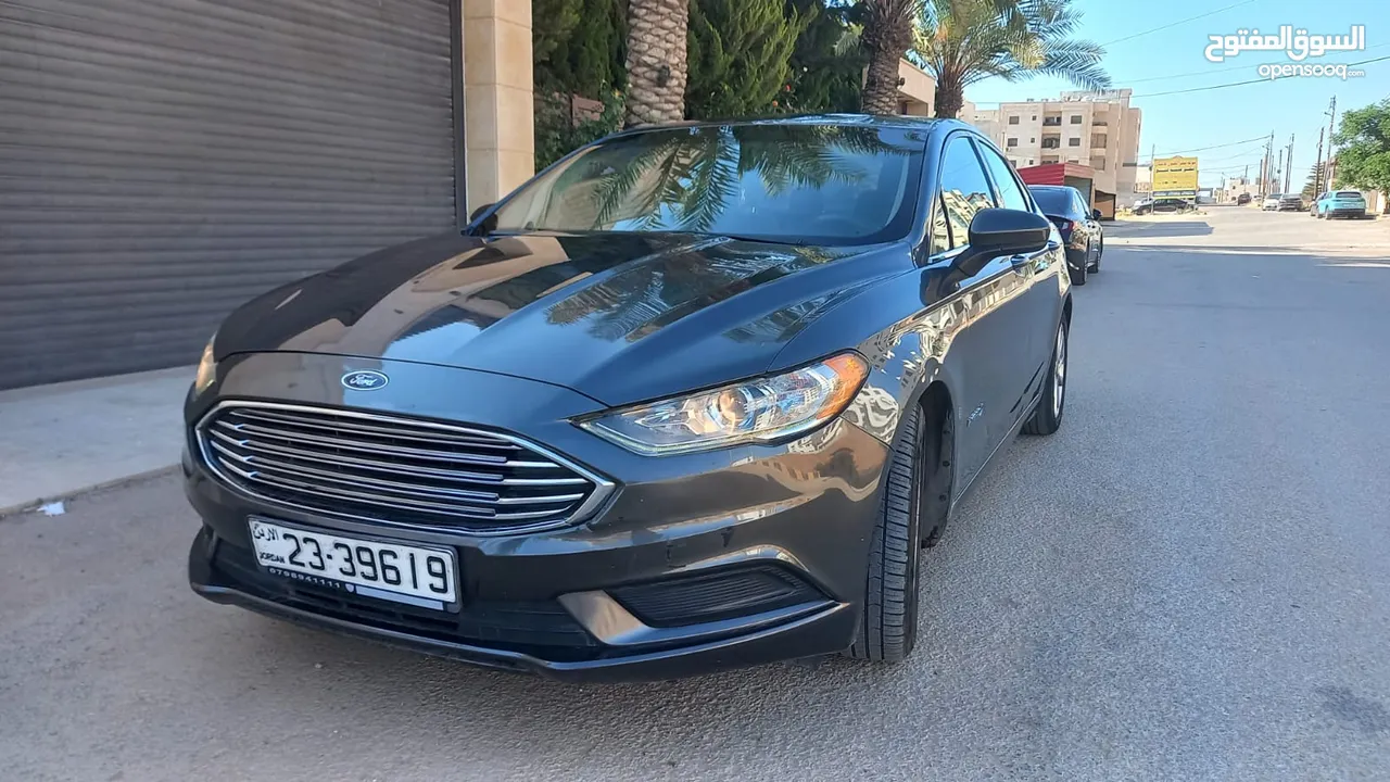 فورد فيوجن اس اي 2017 فحص كامل لون فيراني مميز بسعر مغري قابل للبدل
