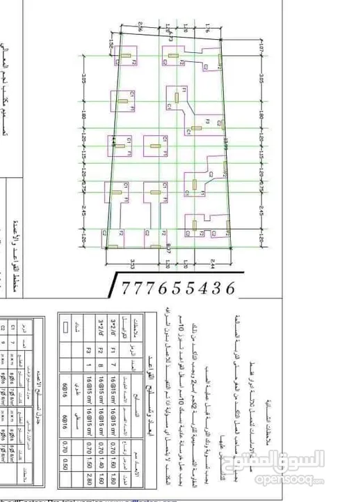 عمارة تجارية في قمة الروعة والجمال  المساحة/لبنتين ونص/حر/معمد في السجل العقاري/مرخص من البلديه  /ال