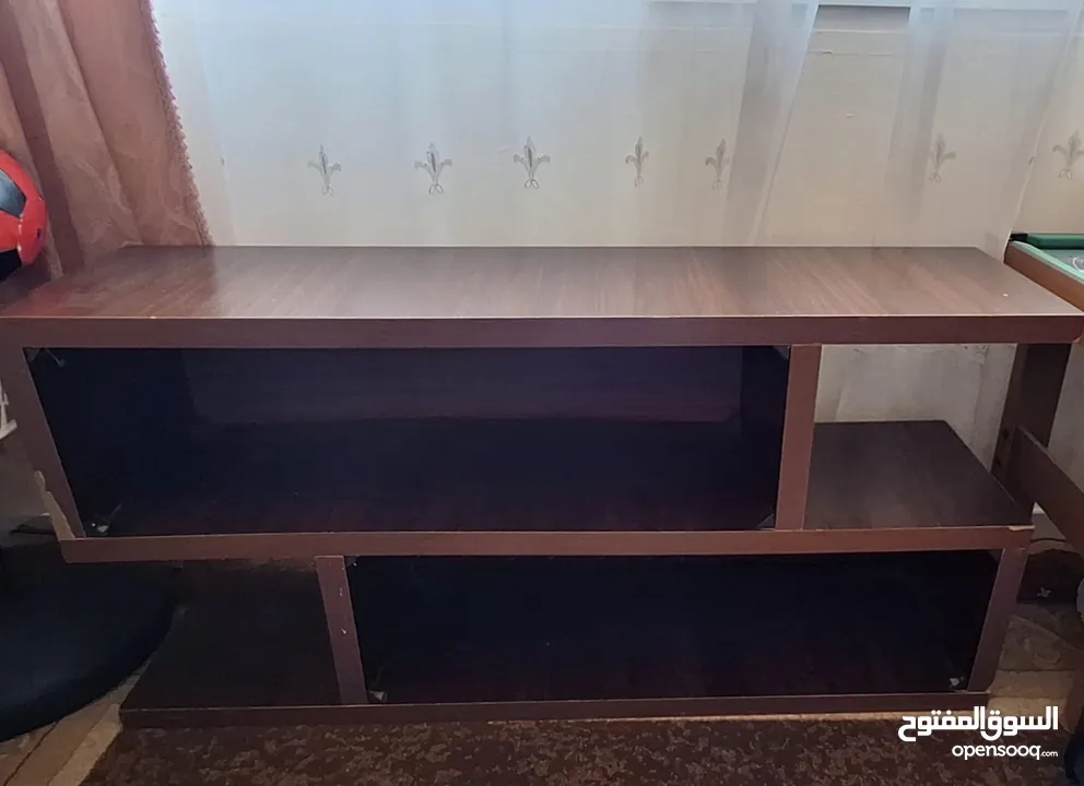 طاوله غرفه جلوس مع طاولة تلفزيون عدد 2