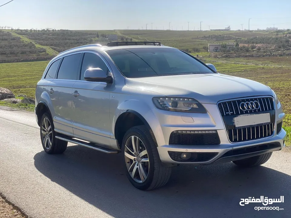 انضف اودي Q7 من جيلها بالبلاد بس 125,000 شيكل ماتور 3000 ديزل تيربو محافظ عليها