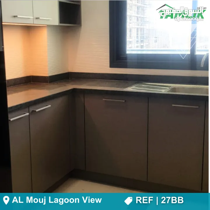 Apartment for sale Or Rent in Al Mouj at (Lagoon view Project)  REF 27BB