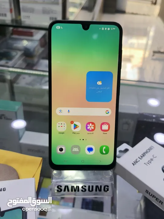 مشغل يوم واحد SAMSUNG A26 5G مستعمل جيجا 256 رام 16 معه بكج هدية متوفر توصيل