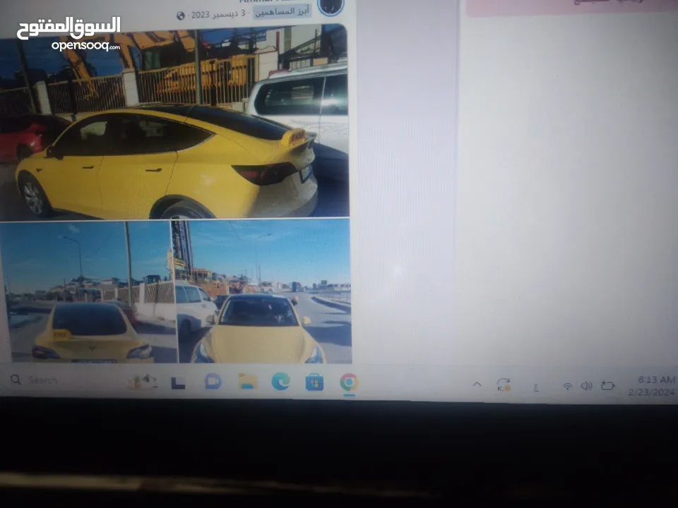 سيارة نيسان 2013 بنزين , تكسي اصفر  طبعة عمان في شفا بدران للضمان اليومي