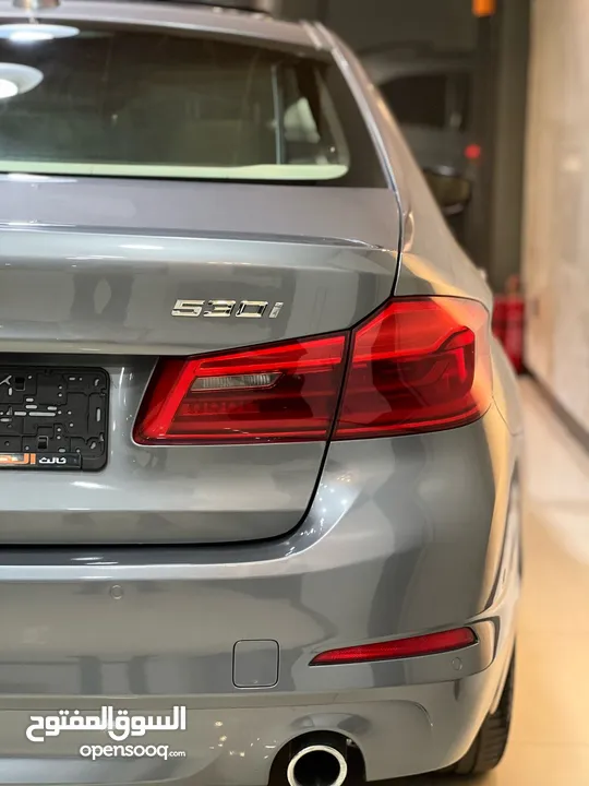 BMW 530i 2017 وارد شركه ابو خضر مالك اول فحص كامل بحاله الوكاله