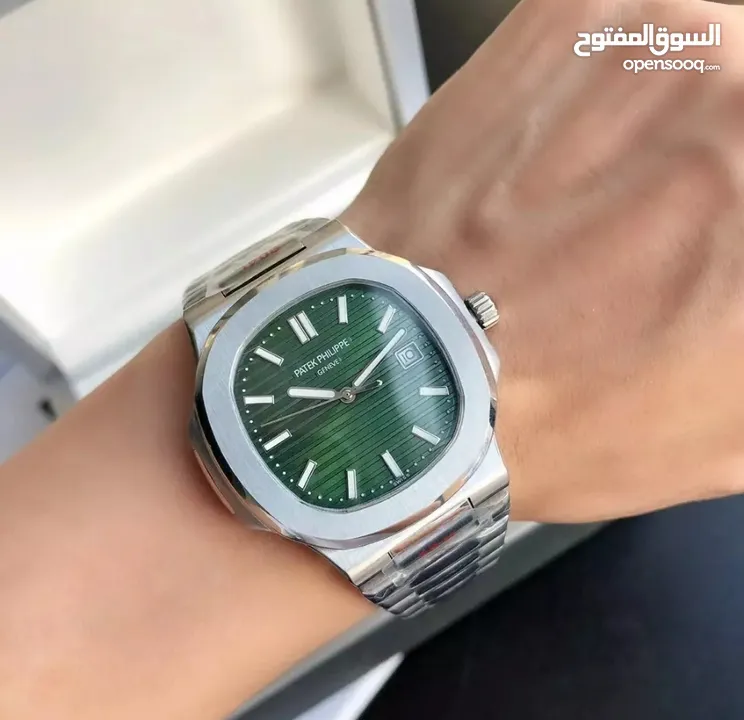 مجموعه من الساعات الباتيك فليب  اتوماتيك نسخة سوبر ماستر.... عالية الجودة مكينة مكشوف  رقم شصيه