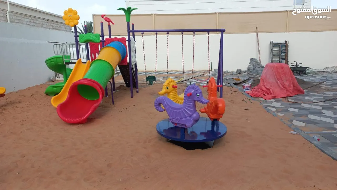 Brand new toys slides trampoline swings