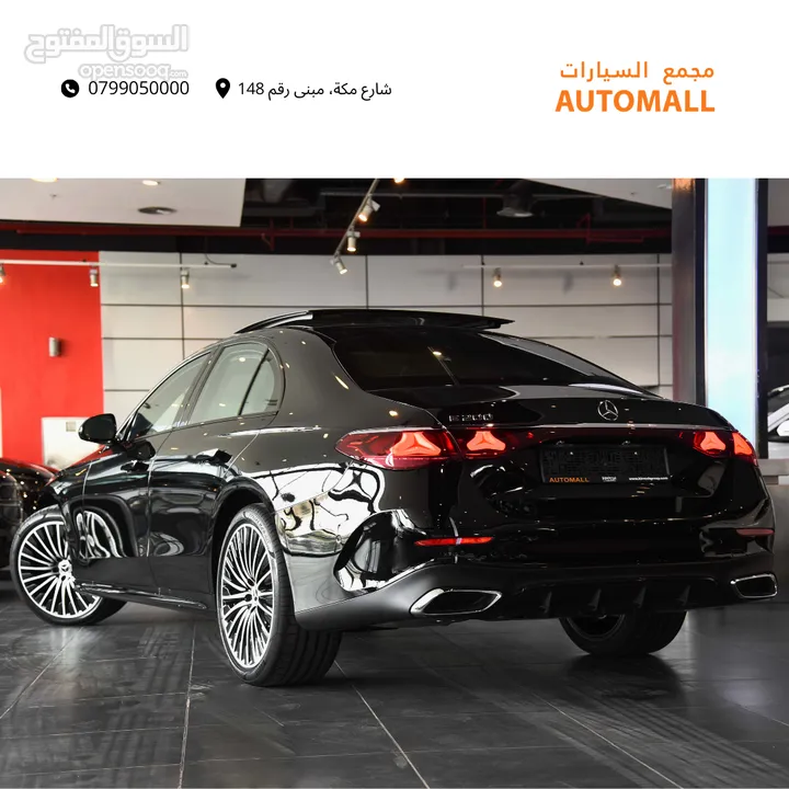 مرسيدس اي كلاس مايلد هايبرد نايت بكج 2024 Mercedes E200 Mild Hybrid AMG Line Night Package