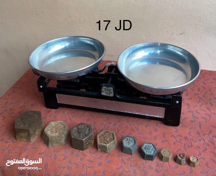 موازين دكاكين زمان (كفتين) وتلفونات قرص. الاسعار على الصور والتفاصيل بالوصف.