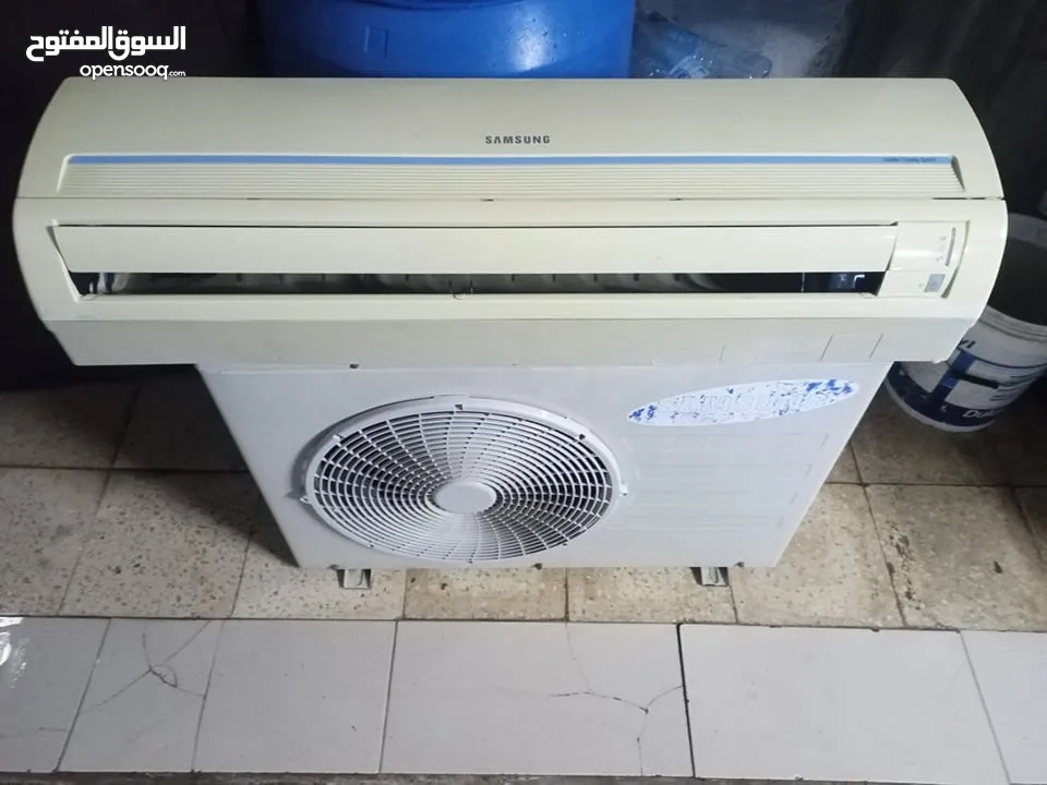 للبيع كندشن 2 طن حامي بارد شغال ميه ميه  علفحص معاه مواسير نحاس 5 متر مطلوب فيه 170 وشرا يبشر
