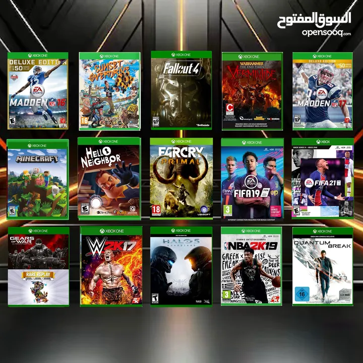 Xbox Game Cd’s for series x & one x/s  أقراص ألعاب لاجهزه إكس بوكس سيريس & ون