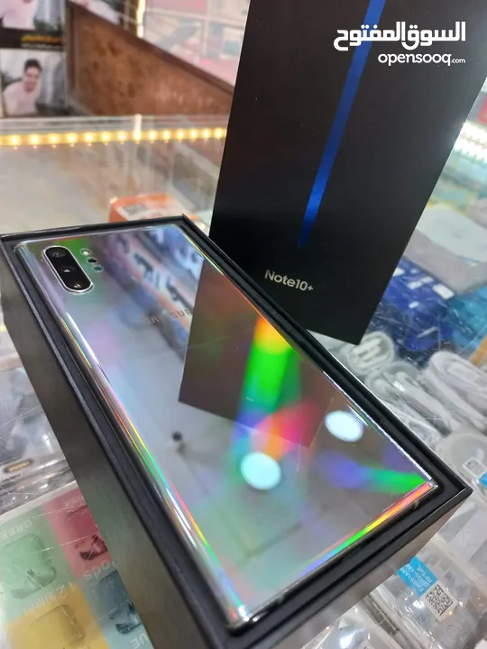 مستعمل Samsung Not 10 plas شرق اوسط رام 12 جيجا 256 بدون كرتونه  ومع كرتونه الأصلية متوفر توصيل