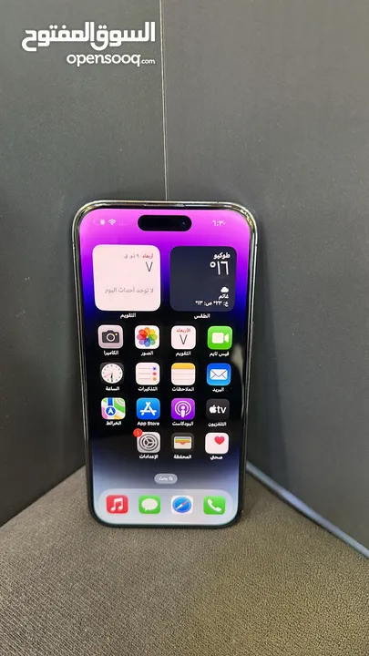 I PHONE 14 PRO 256 GB USED مستعمل  بطارية ‎%‎95 شبه جديد  مكفول اسبوعين