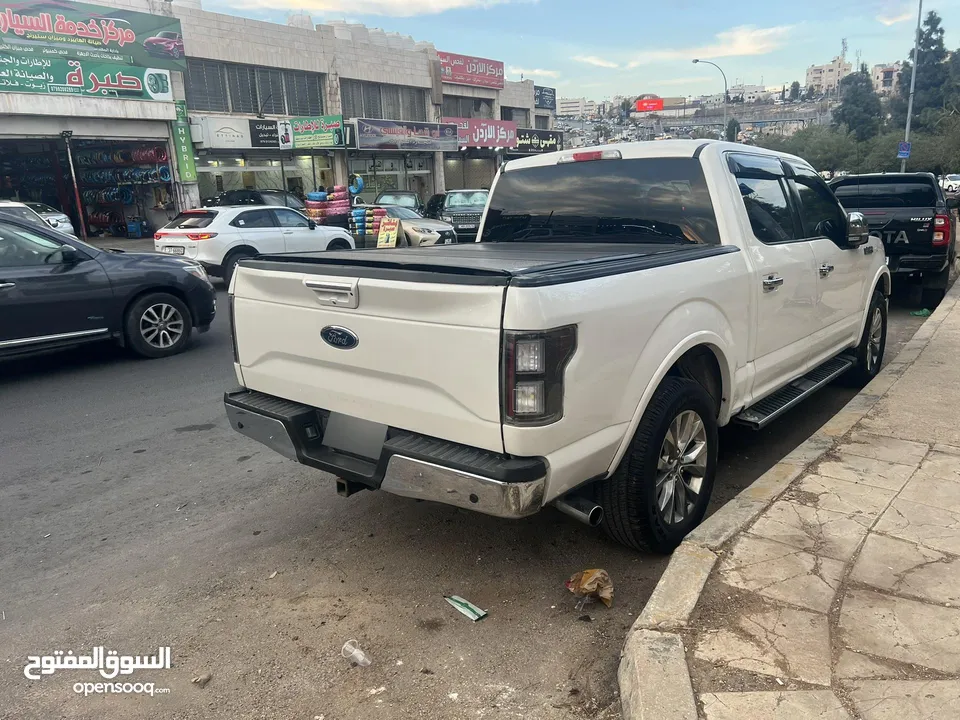 بكب اب فورد F150 لاريت وارد وكاله عمان فل كامل عداد 80000 كم ايكو بوست