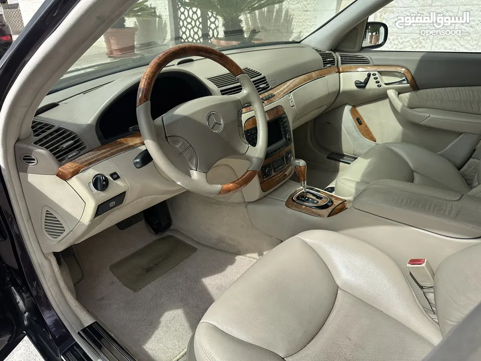 مرسيدس S350 Large - فحص كامل بدون ملاحظات - صيانة وكالة - موديل 2004 - اعلى مواصفات