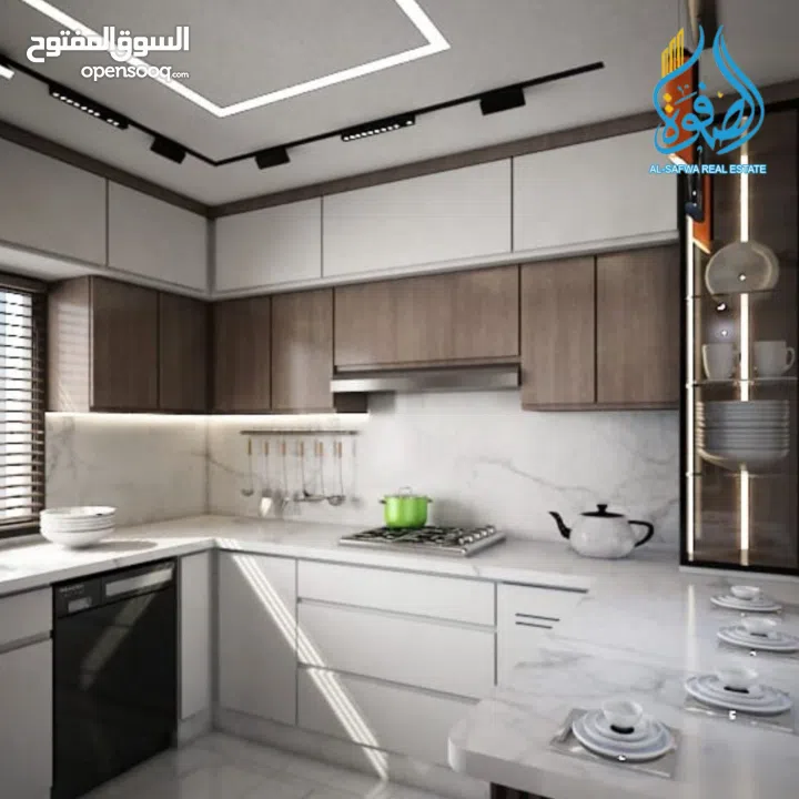 شقه ميزة سوبر ديلوكس قيد التجهيز غير مفروشه للايجار عين مصباح بالقرب من جامعة القدس المفتوحه الجديده