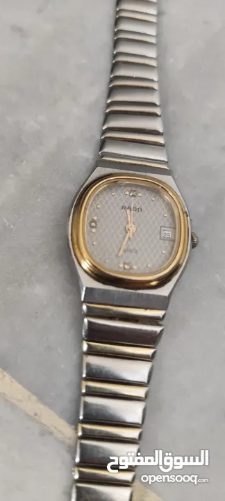 ساعة RADO سويسرية أصلية (تصميم أنيق - بحالة ممتازة)