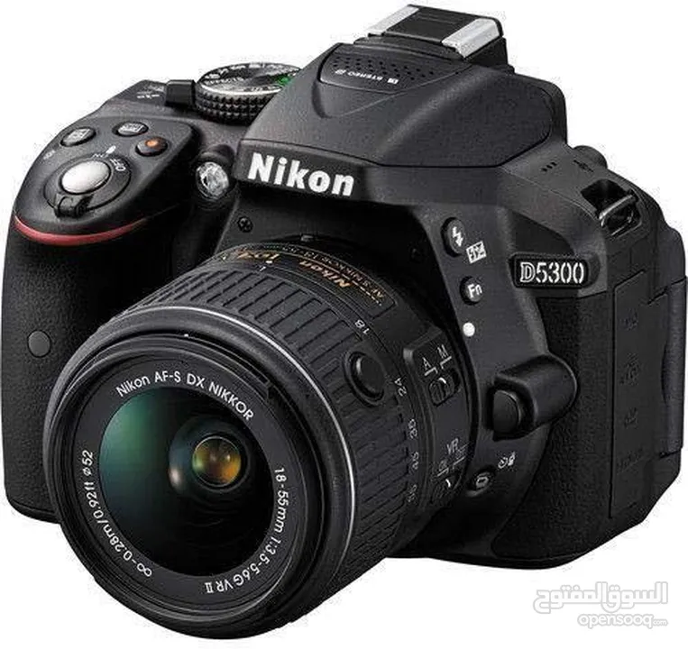 كاميرا نيكون D5300 مستعمل بحالة جيدة جدا