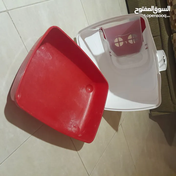 صندوق قطة بلاستيكي لتر بوكس letter box