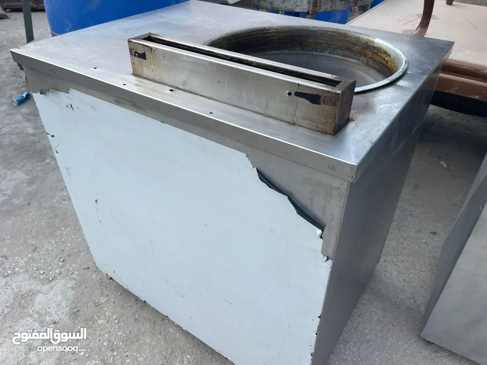 مقلا فلافل صاج فلافل قياس 90*70 ستايلس ستيل مقلى فلافل