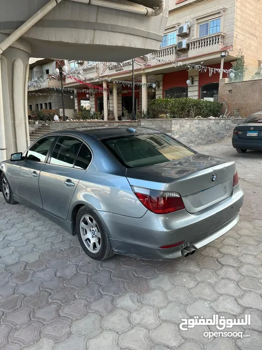 BMW 520 2005 e60  بي ام الفئه الخامسه