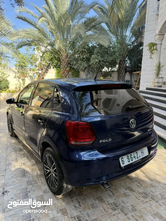 فقط 44 كاش بولو 2014 اتوماتيك ترخيص تامين فل اضافات فحص نخب مميزاً جدا