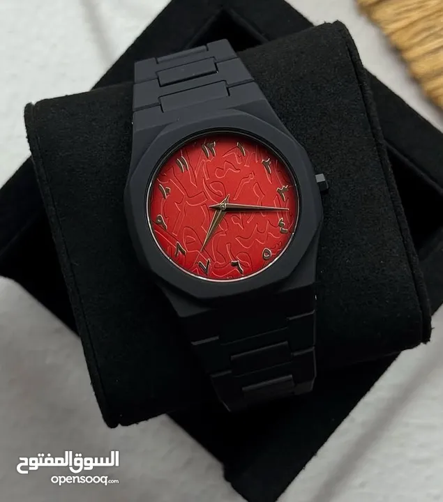 ساعه ذات ارقام عربي بكل الالوان