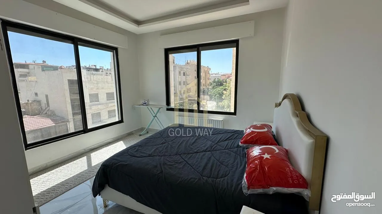 في أجمل مناطق الرابيه شقة أرضيه 196م مع ترس 50م بتشطيبات راقية / ref 9547