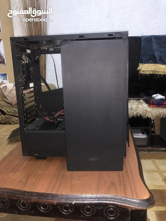 كيس Nzxt s340 مع مبرد مائي بسعر حرق مع الكراتين