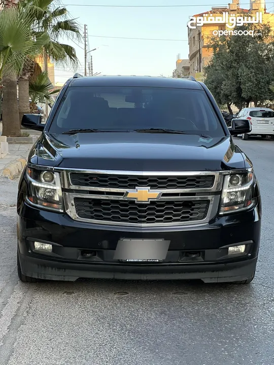 شيفروليه تاهو موديل 2020 فحص كامل وارد وصيانة الشركة بحالة الوكالة لون اسود فُل ابوشن ما عدا الفتحة