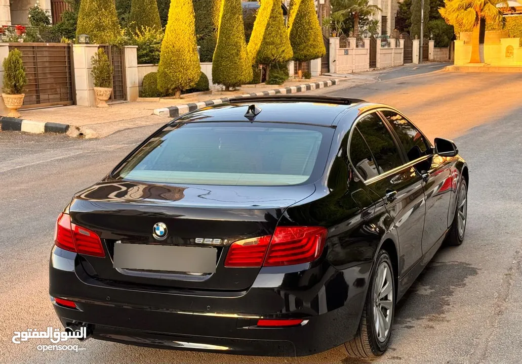 للبيع او البدل ع اقل سعر.  BMW 528i فحص كامل موديل 2014