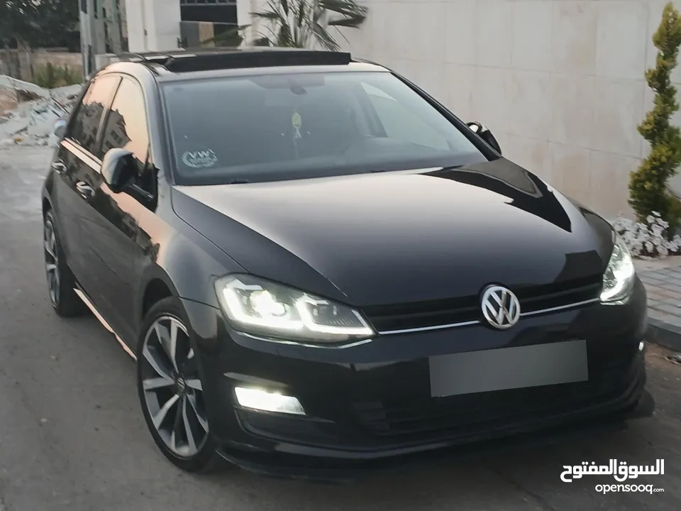 جولف فل كامل اضافات طلاء الشركة المنتجة محرك1400تربو اتوماتيك عداد 100الف فقططططط