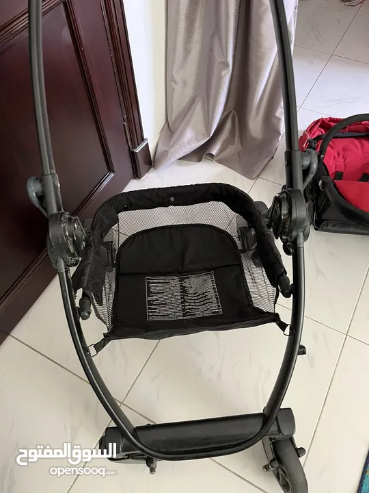 Graco travel system, stroller, car seat, Isofix base