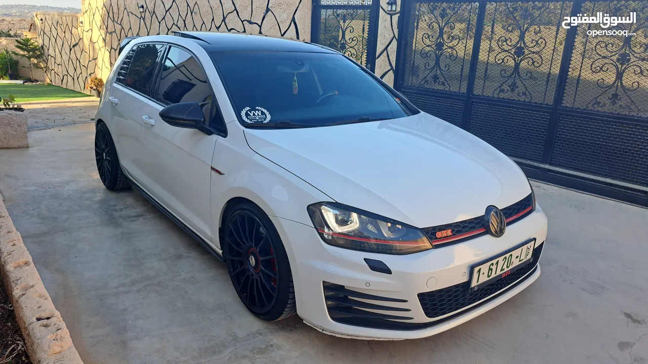 عرررض مغرري حرررق كااااش فقط ككاش golf gti mk7 2000 turbo 245 حصان  مش tsi