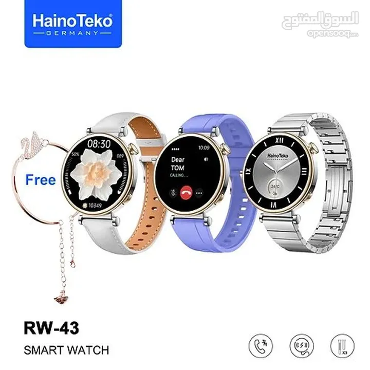 اشترى اناقتك وشياكتك بأفضل ساعة سمارت HainoTeko RW-43