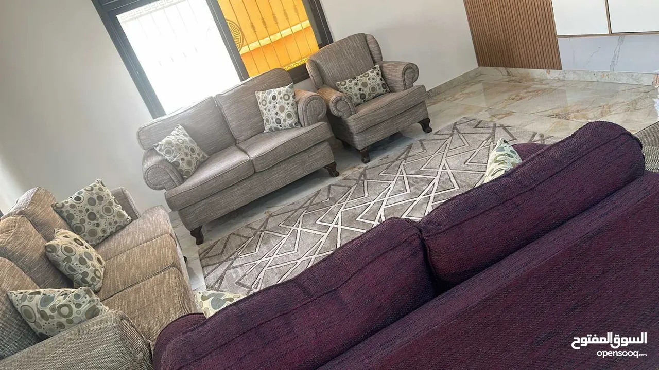 طقم كنب فاخر أمريكي 9 مقاعد للبيع